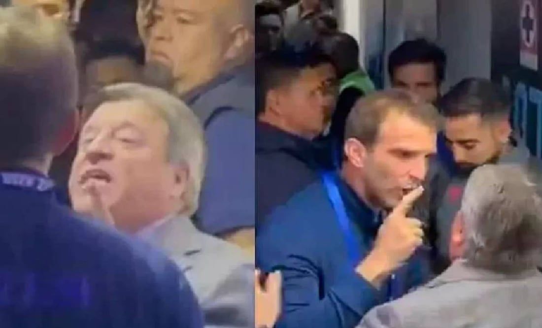 Iván Alonso encaró al Piojo Herrera en el túnel del estadio después del Cruz Azul vs Xolos. Foto: Especial