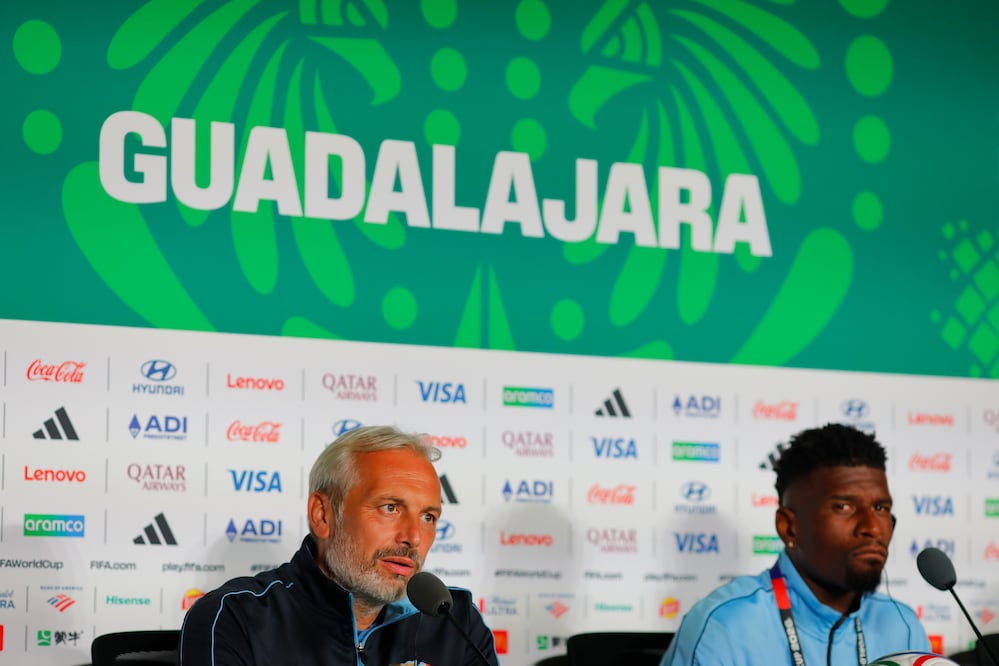 Rueda de prensa de RD Congo en Guadalajara / Foto: EFE