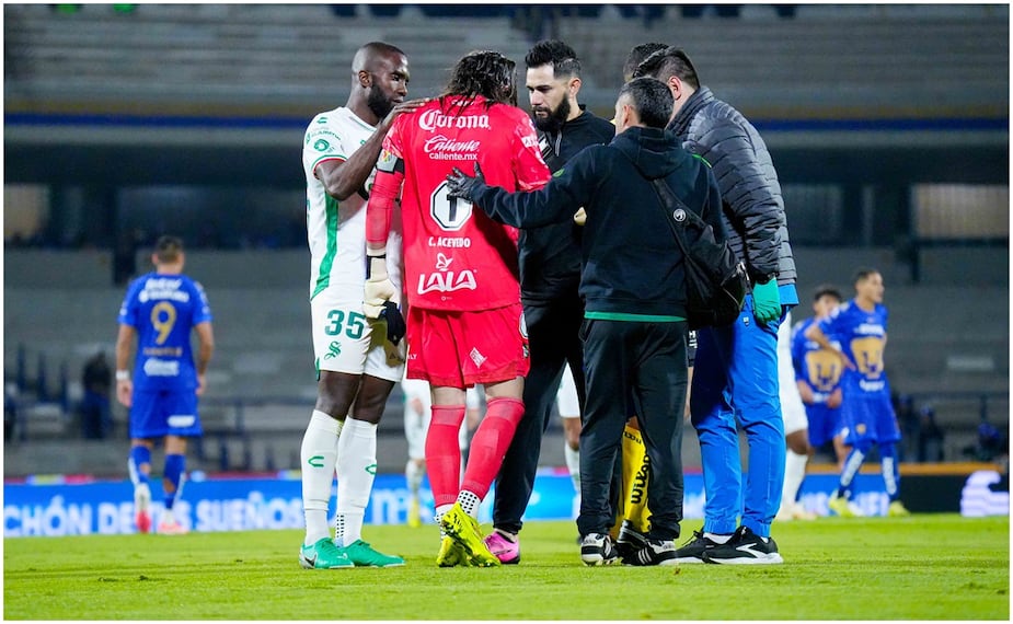 Carlos Acevedo ante Pumas Foto: Imago7