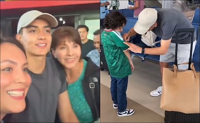 Gilberto Mora es sorpendido por fans en el aeropuerto ¡Todos querían fotografías y autógrafos!