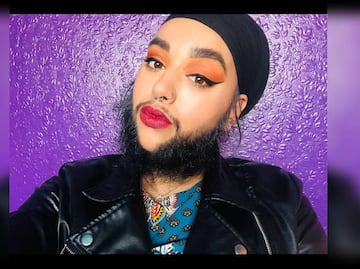 Ella es Harnaam Kaur, la influencer con una barba de récord Guinness