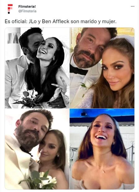Los 10 mejores memes de la boda de Jennifer Lopez y Ben Affleck