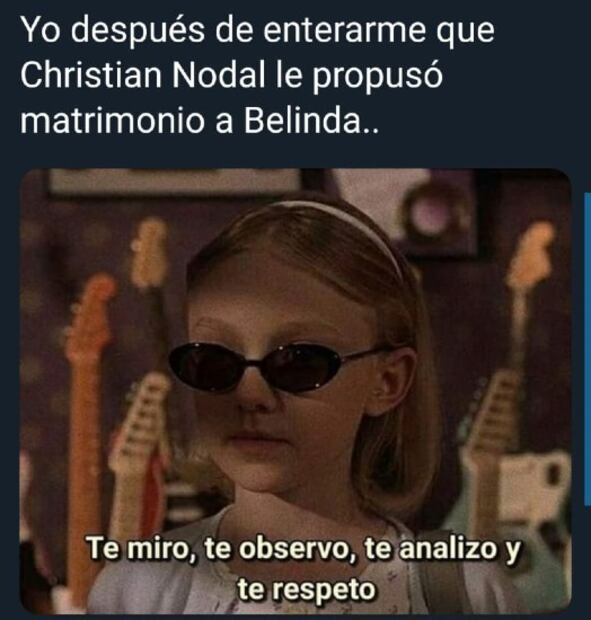 Los 10 mejores memes del compromiso de Belinda y Christian Nodal
