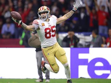 George Kittle muestra su amor por México y desea un juego de NFL en el Estadio Azteca