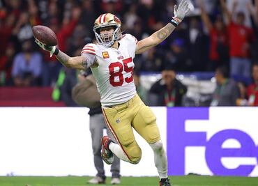 George Kittle muestra su amor por México y desea un juego de NFL en el Estadio Azteca