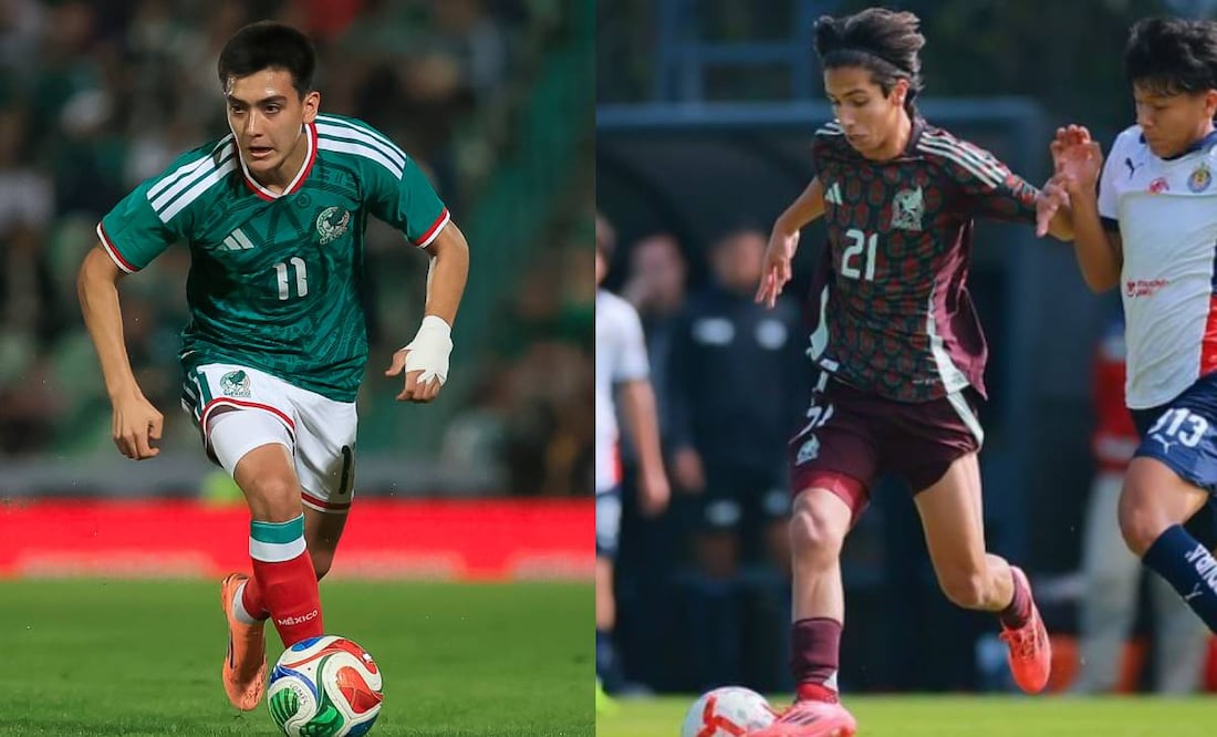 Mientras Gilberto Mora apunta al Mundial 2026, Luca Vuoso Fracasó con México en la Copa del Mundo Sub-17. Foto: Especial