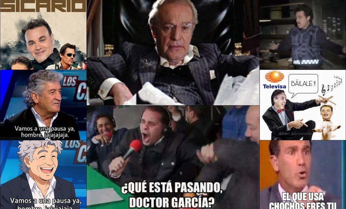 La pelea de David Faitelson con José Ramón Fernández desató una avalancha de MEMES. FOTOS: Especiales