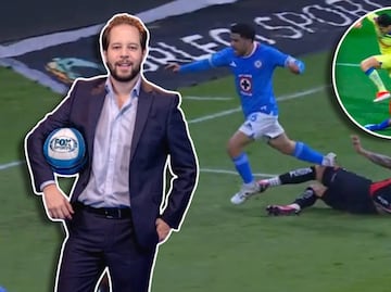 'Pollo' Ortiz lanza crítica por el penalti a favor de Cruz Azul y enfurece a la afición celeste