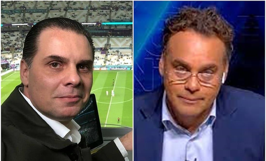 Christian Martinoli y David Faitelson / FOTOS: Instagram @cmartinolimx y Captura