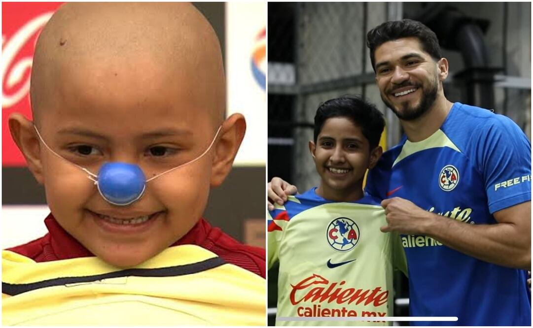 César 'El Niño Centenario' y años después con Henry Martín / FOTOS: América