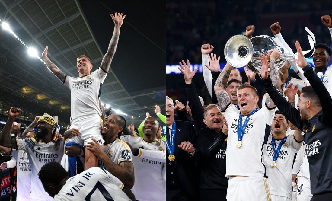 Toni Kroos fue ovacionado en el Estadio de Wembley. FOTOS: Especiales