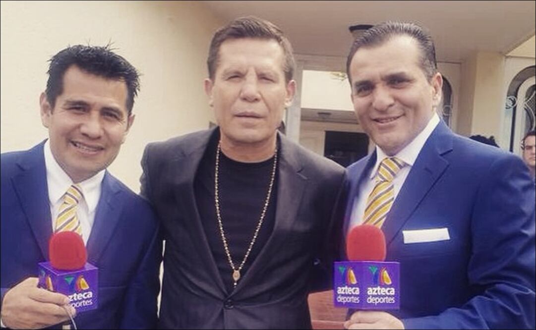 Marco Antonio Barrera, julio César Chávez y Rodolfo Vargas. FOTO: @marcobarrerat