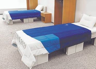 Las camas “anti-sexo” que se usarán en Tokio 2020