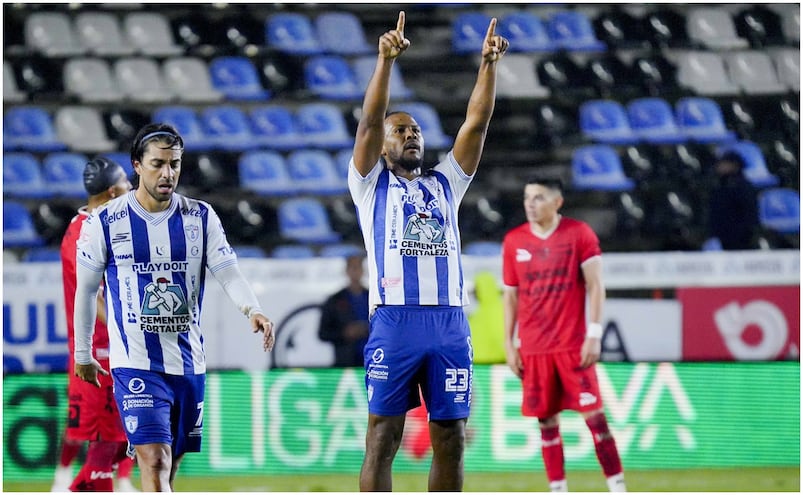 Pachuca rescata el empate ante Necaxa con Salomón Rondón como figura