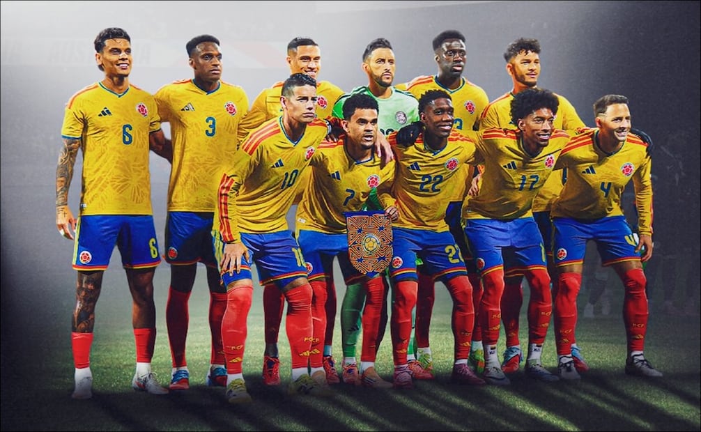 Jugadores de la selección de Colombia posan previo a un partido. FOTO: Especial