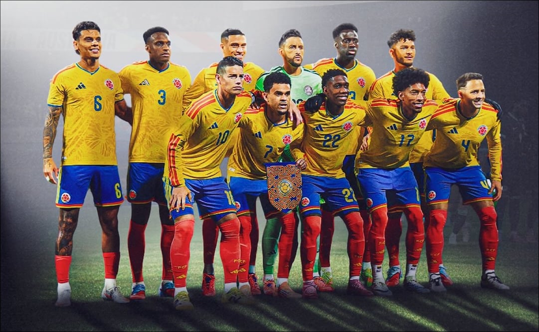 Jugadores de la selección de Colombia posan previo a un partido. FOTO: Especial