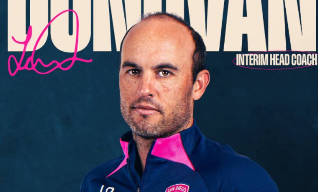 Donovan tomara el cargo de manera interina. Foto: @sandiegowavefc.