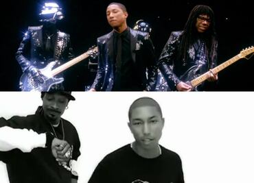 Pharell Williams: 10 colaboraciones del “Rey Midas” de la música