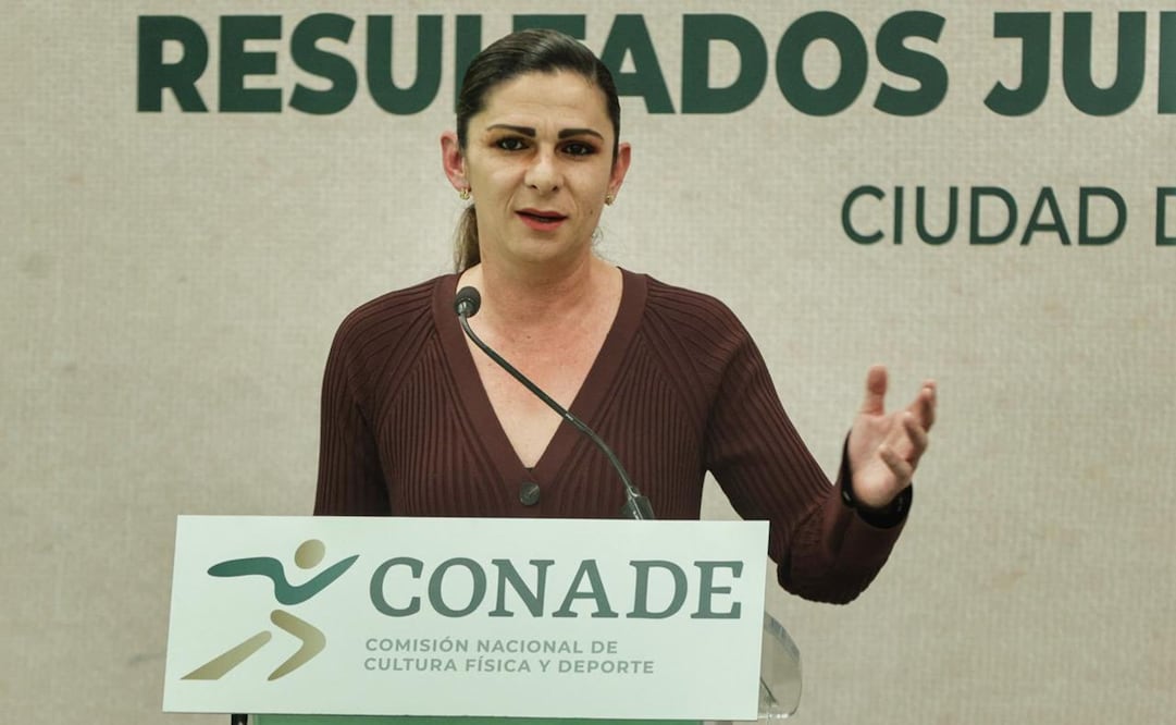 Ana Guevara en conferencia de prensa - Foto: Conade