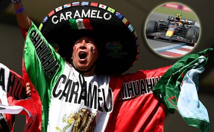 Acusan al aficionado 'Caramelo' de 'echarle la sal' a 'Checo' Pérez en el GP de México 2024