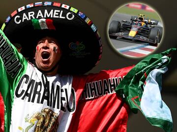 Acusan al aficionado 'Caramelo' de 'echarle la sal' a 'Checo' Pérez en el GP de México 2024