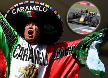 Acusan al aficionado 'Caramelo' de 'echarle la sal' a 'Checo' Pérez en el GP de México 2024