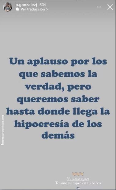 El mensaje de la esposa de Alexis Vega / Foto: Especiales