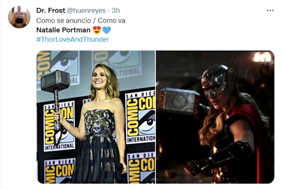 Primer póster y tráiler de “Thor: Love and Thunder” con Natalie Portman