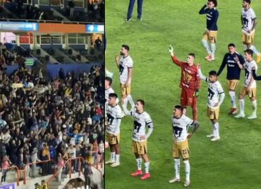 "Aquí está La Rebel... ¿Los Pumas dónde están?"; Porra felina estalla contra los jugadores