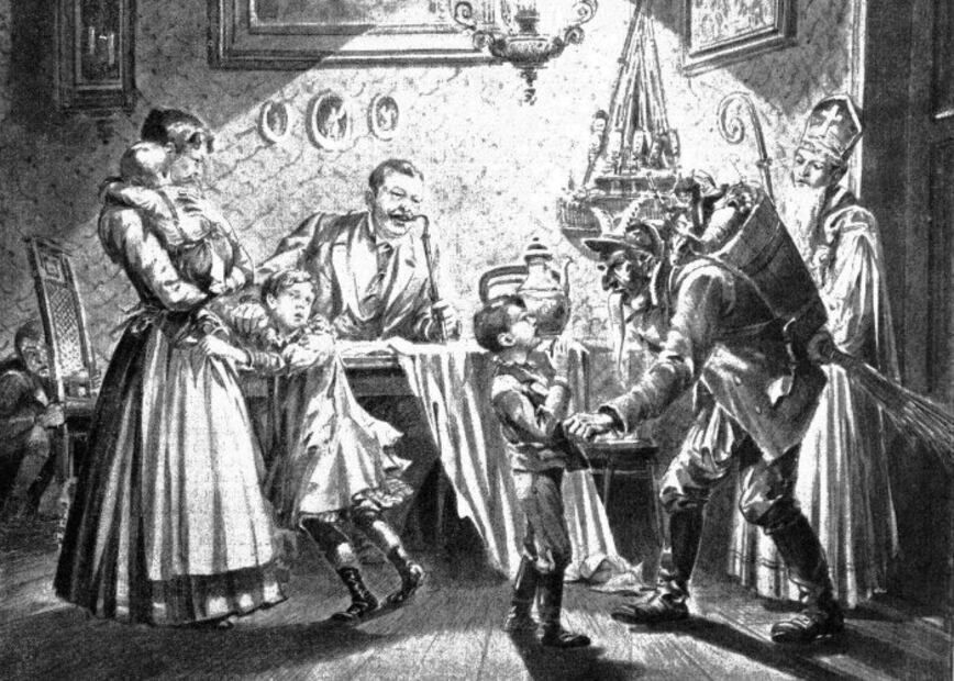 Krampus: Este es el oscuro origen de la Navidad