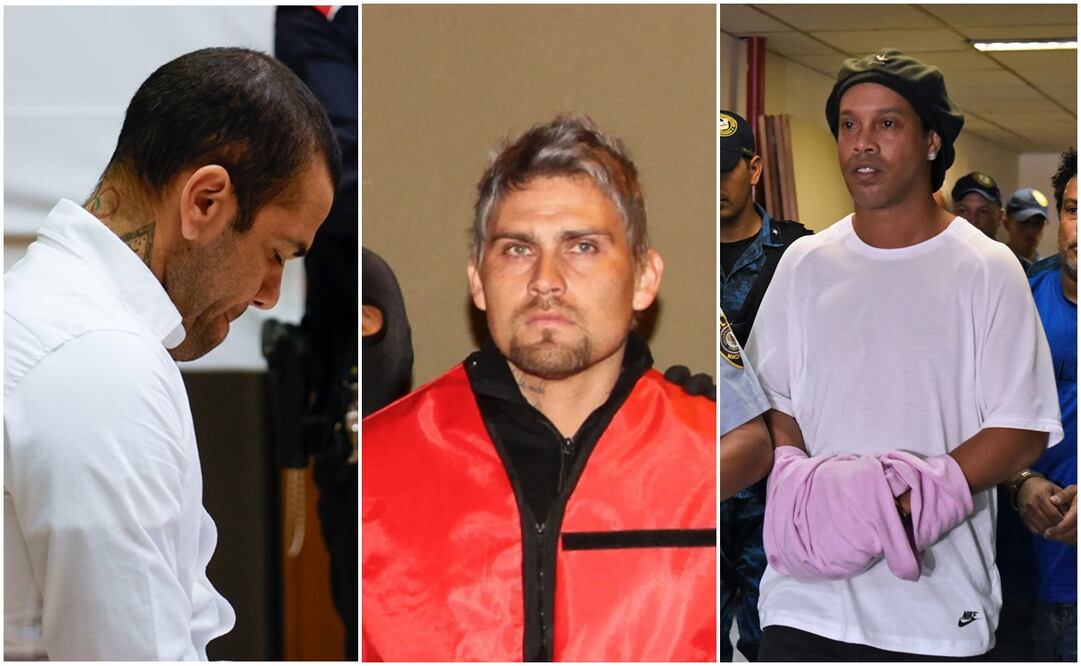 Dani Alves, Gato Ortiz y hasta Ronaldinho han estado en prisión - Foto: Especial