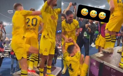 VIDEO: Así fue la aparatosa caída de un jugador del Borussia Dortmund, durante la semifinal de la Champions League