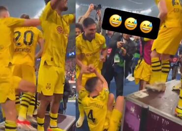 VIDEO: Así fue la aparatosa caída de un jugador del Borussia Dortmund, durante la semifinal de la Champions League