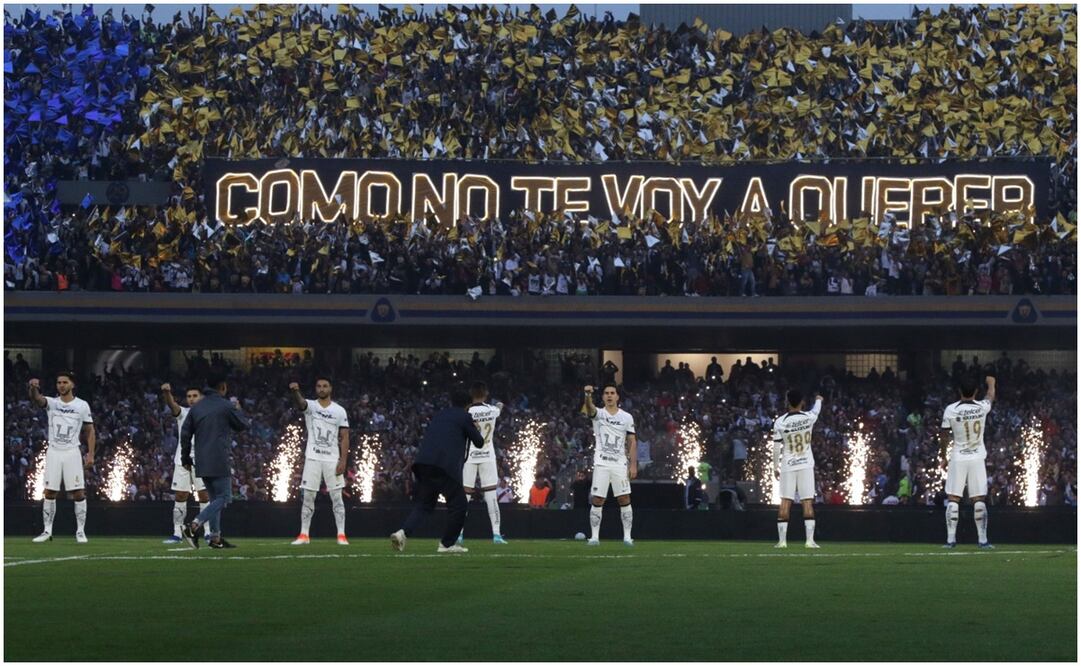 Pumas y su afición prepararon un espectáculo para la Liguilla - Carlos Mejía