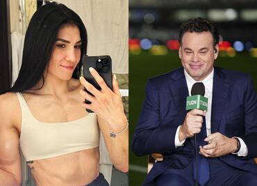 David Faitelson critica los combates de la UFC, tras la impresionante herida de Irene Aldana