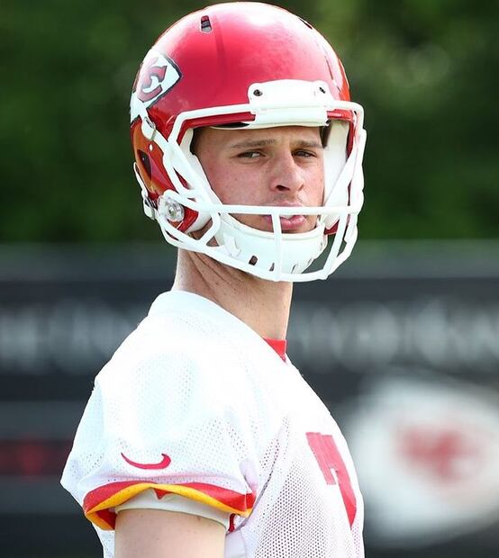 Harrison Butker. Fuente: Instagram @buttkicker7