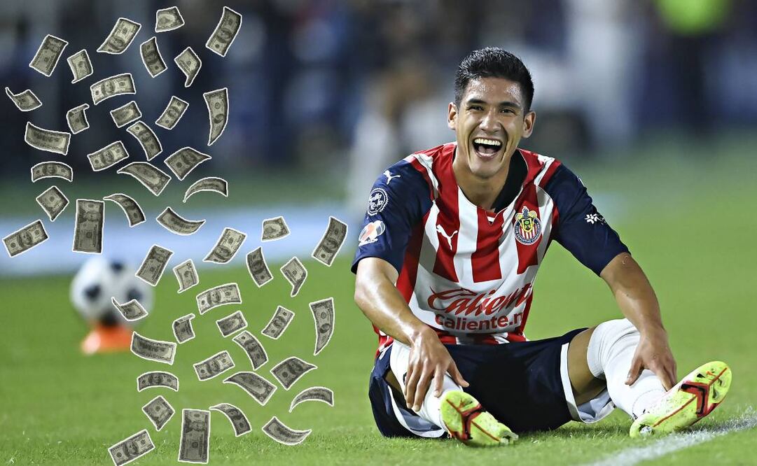 La venta de Uriel Antuna de Cruz Azul a Tigres le dejará un buen porcentaje de dinero a Chivas. Foto: Especial