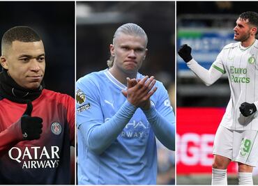 UEFA coloca a Santi Giménez a la altura de Erling Haaland y Kylian Mbappé