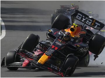 ¿Por qué abandonó Checo Pérez el GP de México 2023 en la primera vuelta?