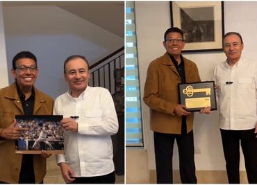 ¡Honor a quien honor merece! Fernando Valenzuela fue homenajeado por Gobernador de Sonora