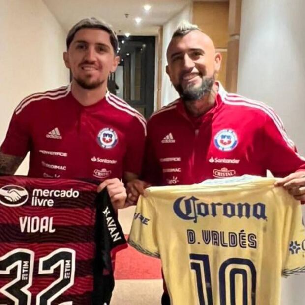 Arturo Vidal en más de una ocasión ha lanzado guiños al América. Foto: Especial
