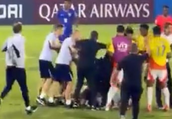 VIDEO: Francia y Colombia protagonizan escandalosa pelea al terminar el partido del Mundial Sub-17