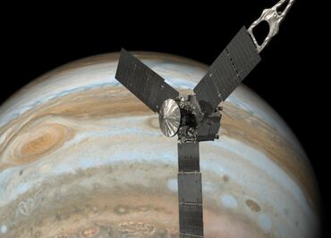 NASA revela imágenes nunca antes vistas de Júpiter