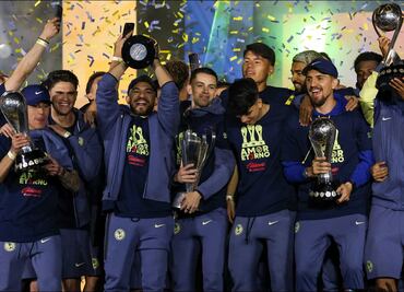 Así se vivió el festejo por el Tricampeonato del América; celebraron a lo grande en el Azteca