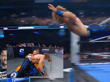 Rey Fénix salvó a su oponente de peligrosa caída en su debut en WWE