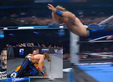 Rey Fénix salvó a su oponente de peligrosa caída en su debut en WWE