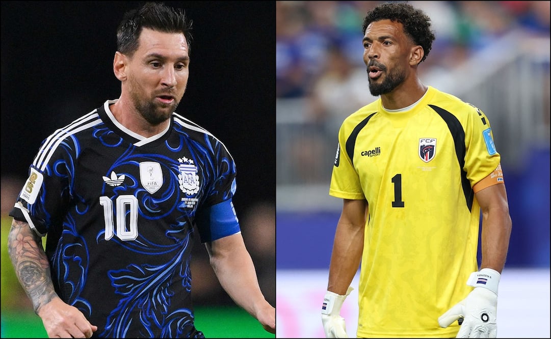 Lionel Messi vs Vozinha. FOTOS: AGENCIAS