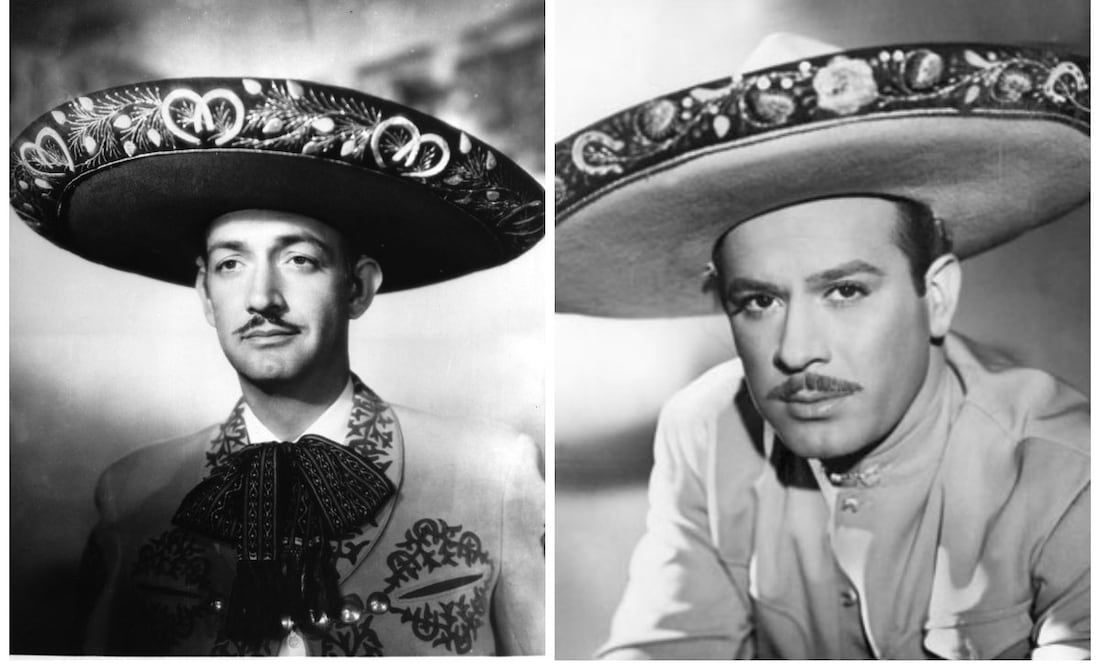 Jorge Negrete y Pedro Infante (Fotos: Archivo EL Universal)