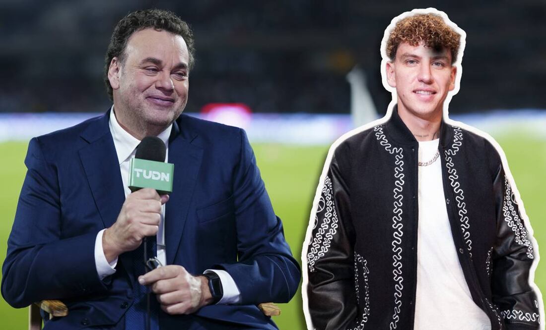 David faitelson e Igor Lichnovsky. FOTOS: Imago7 / @nbamx