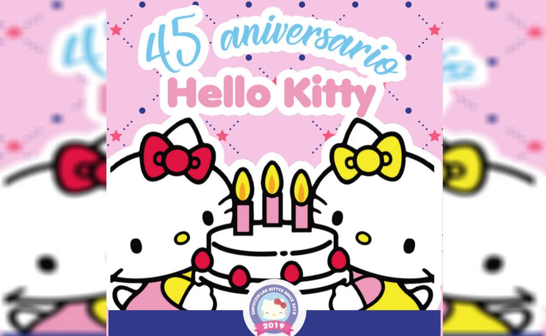 Hello Kitty celebra su 45 aniversario con una expo en la CDMX